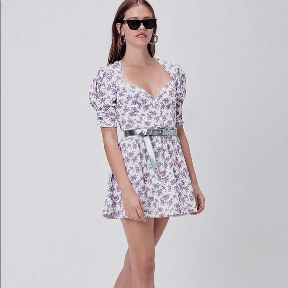 For Love and Lemons Taggart Mini Dress NWT - Picture 3 of 16